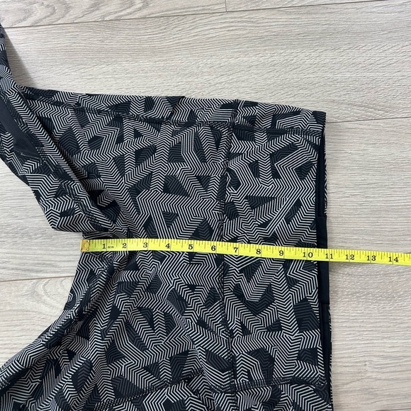 Lululemon Pace Rival High-Rise Crop Leggings 22" Labyrinth Black Light Cast - Picture 13 of 16